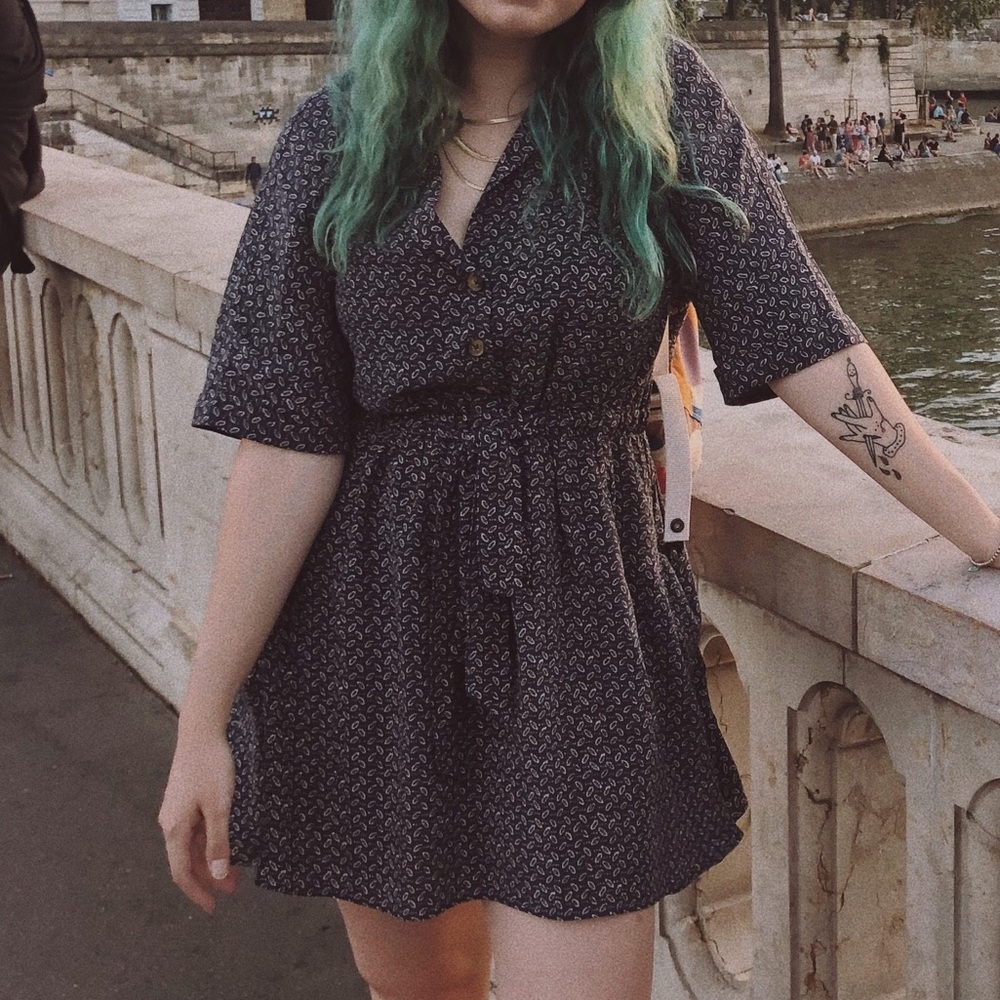 Urban Outfitters printed dress